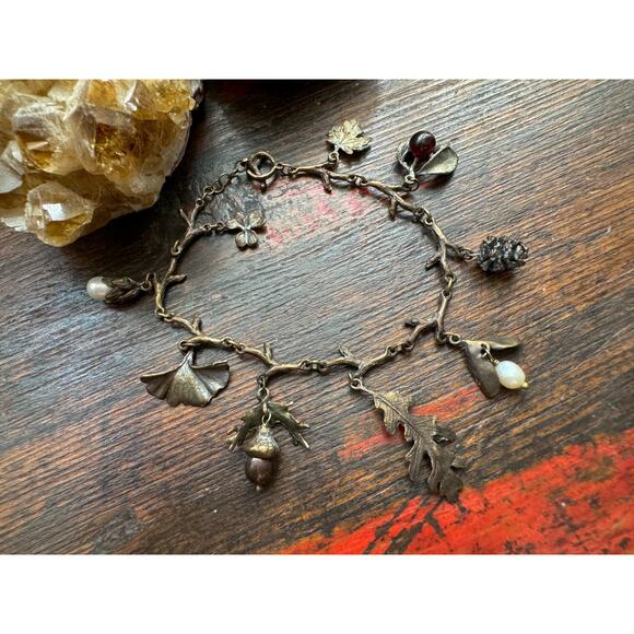 Michael Michaud's Acorn Charm Bracelet - Picture 7 of 8